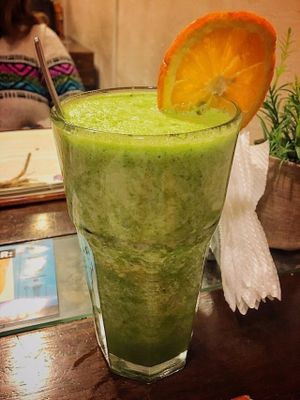 Green Juice. at Green Point in Cusco