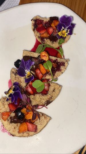 Scone (super nice)  at Green Point in Cusco