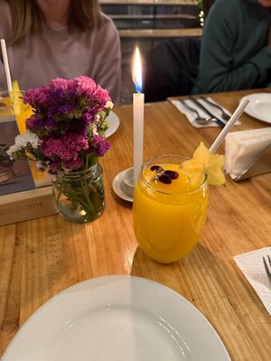 Maracuya juice  at Green Point in Cusco