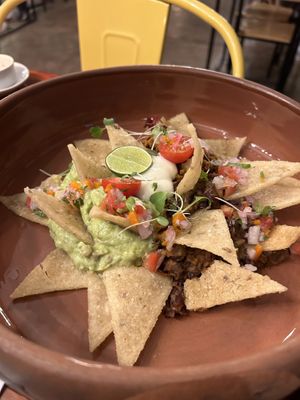 Nachos  at Green Point in Cusco