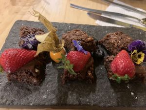 Brownies   at Green Point in Cusco