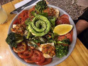 Salad 10/10 at Green Point in Cusco