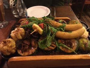 the grill for two  at Green Point in Cusco