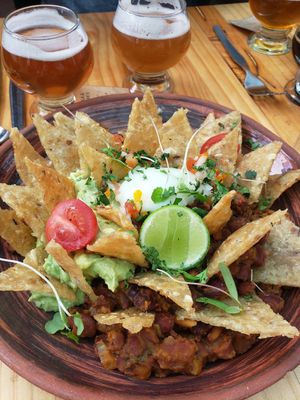 Nachos at Green Point in Cusco