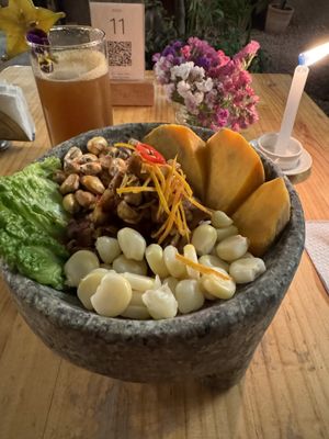 Ceviche   at Green Point in Cusco