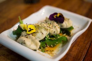 Dumplings at Green Point in Cusco