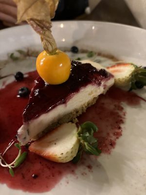 Cheesecake   at Green Point in Cusco