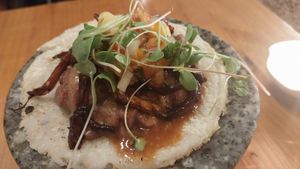 Taco at Green Point in Cusco