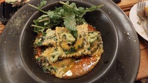 Ravioli at Green Point in Cusco