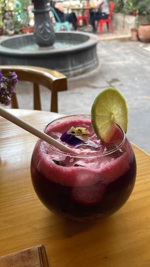 Maiz morada kombucha   at Green Point in Cusco