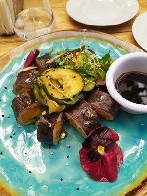 Sushi was great at Green Point in Cusco