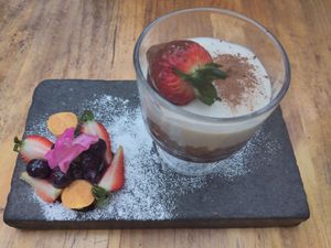 Tiramisú at Green Point in Cusco