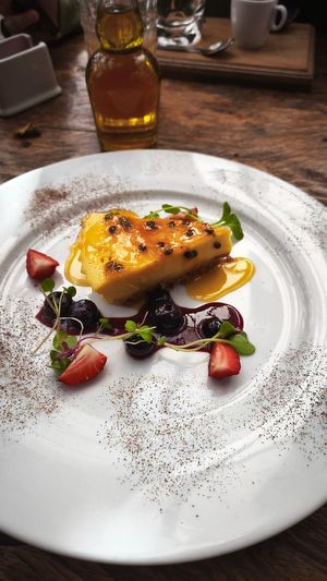 Pie maracujá at Green Point in Cusco