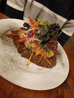 Tacu tacu at Green Point in Cusco