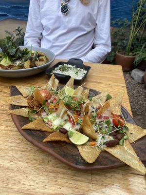 Nachos  at Green Point in Cusco