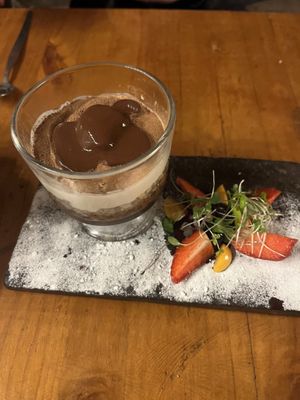 Tiramisu  at Green Point in Cusco