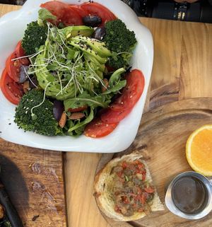 salad  at Green Point in Cusco