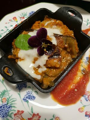 moussaka at Green Point in Cusco