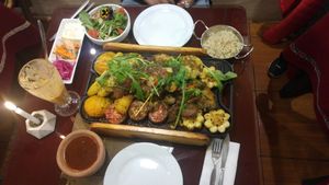 Our wonderful favorite for two at Green Point in Cusco