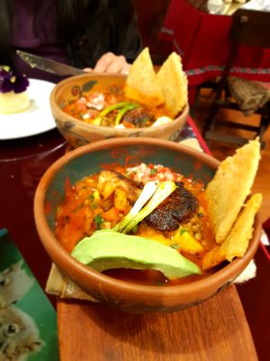 Sopa de lentilha. 17agosto2018 at Green Point in Cusco