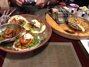 Taco for two!  at Green Point in Cusco