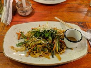 Pad Thai  at Green Point in Cusco