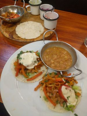 Tacos at Green Point in Cusco