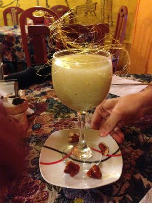 sweet quinoa at Green Point in Cusco