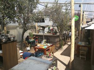 Restaurant inside at Green Point in Cusco