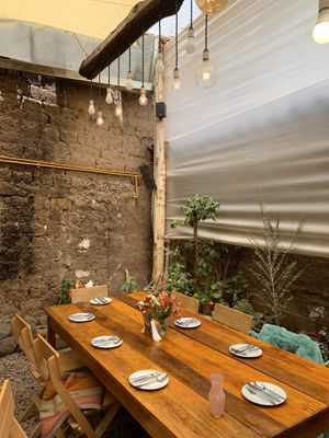 Cute setting at Green Point in Cusco