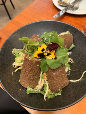 Raw energy wrap! Wow! Delicious  at Green Point in Cusco