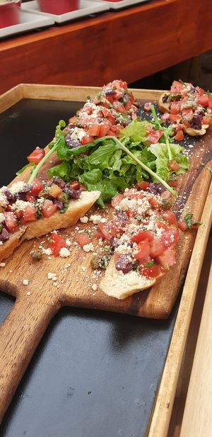 Bruchetta at Green Point in Cusco