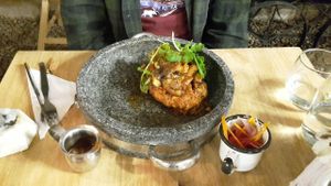 Tacu tacu at Green Point in Cusco