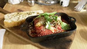 Lasagna at Green Point in Cusco