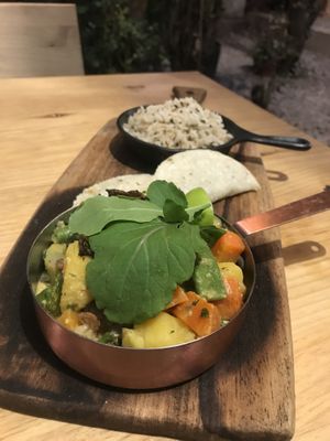 Kurma Curry - quite good😄 at Green Point in Cusco