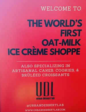   at Urban Dessert Lab in West Hollywood