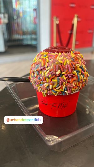   at Urban Dessert Lab in West Hollywood