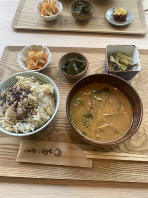 Vegan breakfast   at Aono Cafe - Namba in Osaka