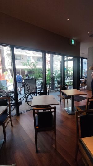 Interior at Aono Cafe - Namba in Osaka