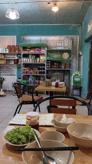 Interior at Quán Chay Phước Vegan in Da Nang