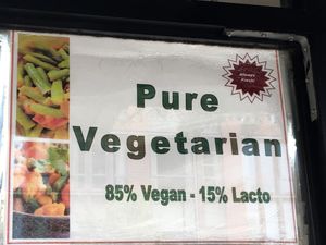 Sign at Dil-E Punjab Deli in New York City
