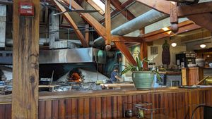 Atmosphere is bright and inviting at Flatbread Company in North Conway