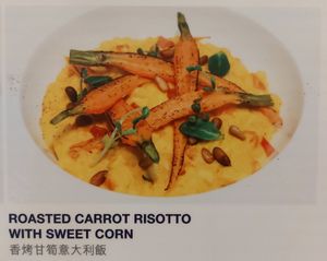 Vegan choice at Lady M in Hong Kong Island