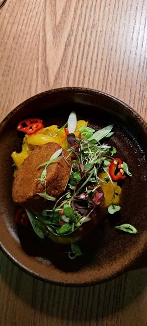 Chana tikka at The Fox & Willow in Ayr