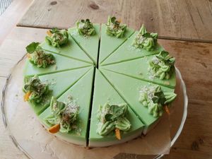 'plevel cake' at Plevel in Prague