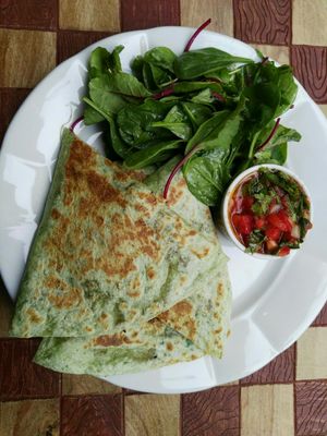 Raw bruschetta at Plevel in Prague