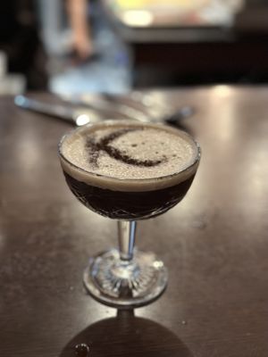 Espresso martini   at The Kingstide in Charleston