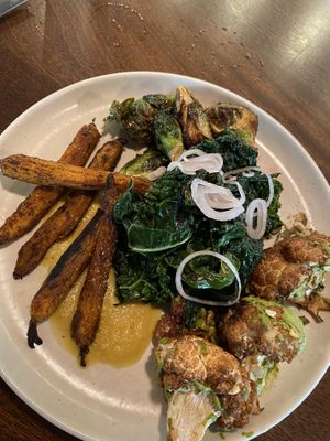 Veggie platter   at The Kingstide in Charleston