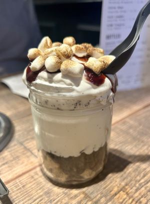 Oreo cookie dessert  at Fat Hippo in Edinburgh