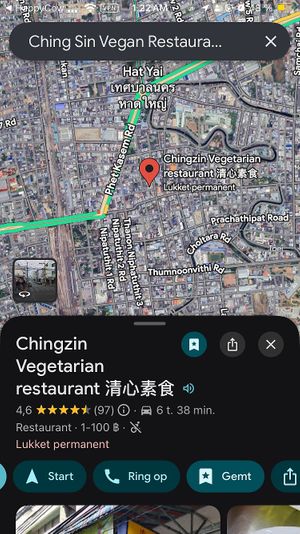   at Ching Sin Vegan Restaurant in Hat Yai